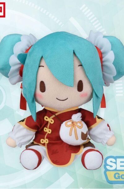 Character Vocal Series 01: Hatsune Miku Fuwa Petit Plüschfigur Hatsune Miku Going Out Series Chinatown Ver. M 22 cm