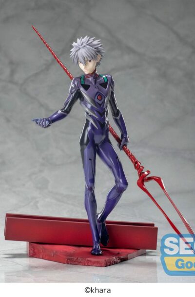 Evangelion: 3.0+1.0 Thrice Upon a Time Luminasta PVC Statue Kaworu Nagisa x Spear of Longinus 21 cm