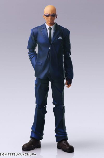 Square-Enix: Final Fantasy VII Bring Arts Actionfigur Rude 16 cm