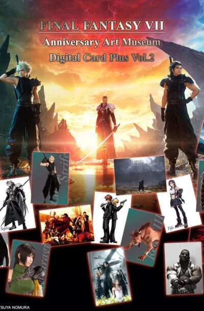Square-Enix: Final Fantasy VII TCG Anniversary Art Museum Digital Card Plus Vol. 2 Booster Display (20) *Englische Version*