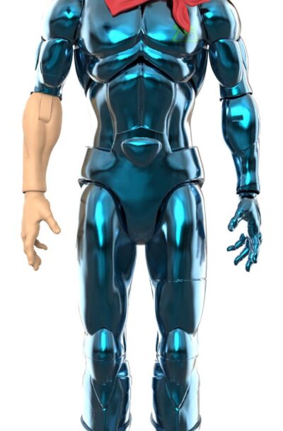 Super7: SilverHawks Ultimates Actionfigur Bluegrass (Toy Version – Vac Metal) 18 cm