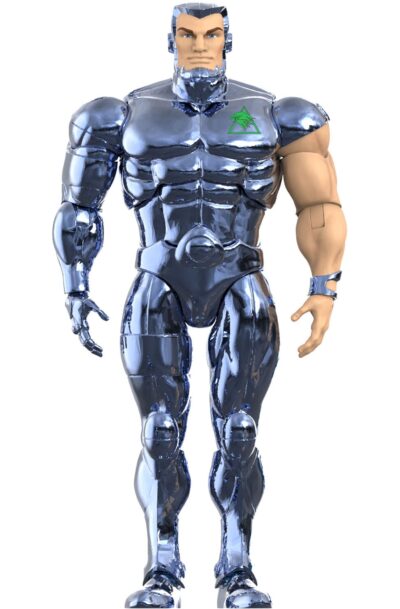 Super7: SilverHawks Ultimates Actionfigur Steelwill (Toy Version Vac Metal) 18 cm