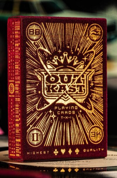 Theory11: Outcast Spielkarten Red Velvet