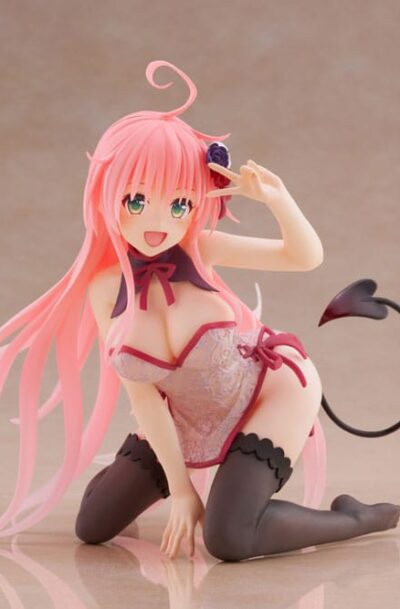 Taito Prize: To Love-Ru Darkness PVC Statue Desktop Cute Figure Lala Chinese Dress Ver. 13 cm
