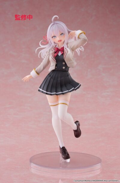 Taito Prize: Alya Sometimes Hides Her Feelings in Russian Coreful PVC Statue Alya School Uniform Ver. 18 cm