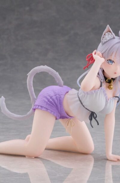 Taito Prize: Alya Sometimes Hides Her Feelings in Russian PVC Statue Desktop Cute Figure Alya Cat Ear Roomwear Ver. 13 cm