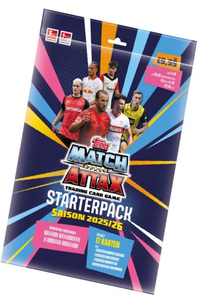 Topps/Merlin: Bundesliga Match Attax Trading Cards 2025/26 Starter Pack