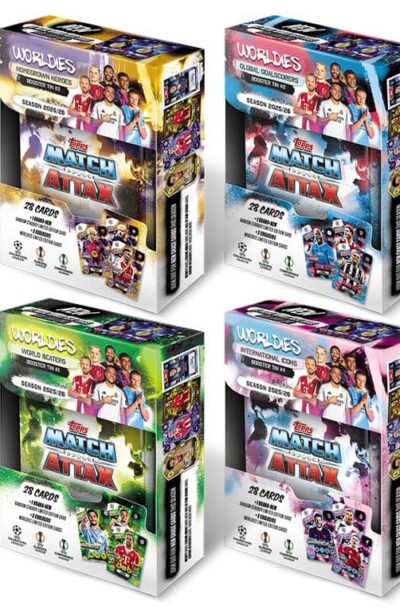 Topps/Merlin: UEFA Champions League Match Attax Trading Cards 2025/26 Mini Tin *Deutsche Version*