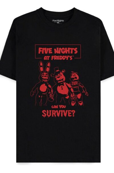 Difuzed: Five Nights at Freddy’s T-Shirt Can You Survive  Grösse M