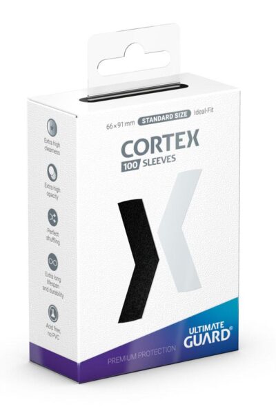 Ultimate Guard: Ultimate Guard Cortex Sleeves Standardgrösse Schwarz (100)