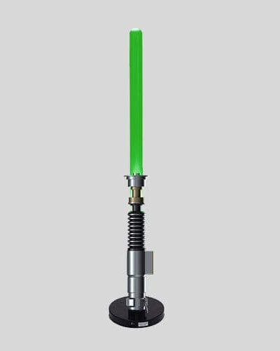 Ukonic: Star Wars Lampe  Luke Skywalker’s Die Rückkehr der Jedi-Ritter Lichtschwert 59 cm