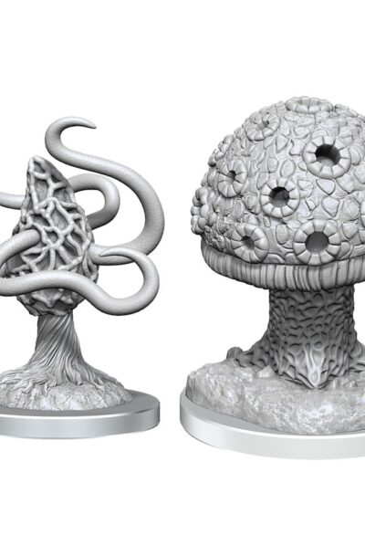 Wizkids: D&D Nolzur’s Marvelous Miniatures Miniaturen unbemalt 2er-Pack Shrieker & Violet Fungus