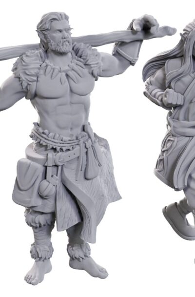 Wizkids: D&D Nolzur’s Marvelous Miniatures Miniaturen unbemalt 2er-Pack Archdruid & Martial Arts Adept