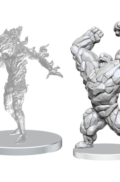 Wizkids: Pathfinder Deep Cuts Miniaturen unbemalt Living Landslide & Living Wildfire