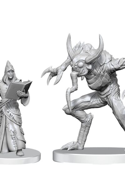 Wizkids: Pathfinder Deep Cuts Miniaturen unbemalt Vloriak (Despoiler Demon) & Demonologist