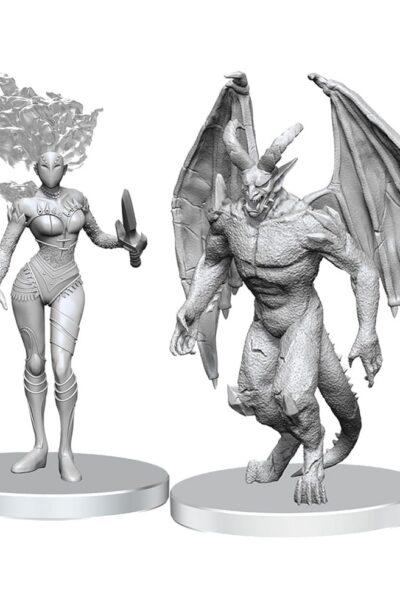 Wizkids: Pathfinder Deep Cuts Miniaturen unbemalt Gargoyle & Shae
