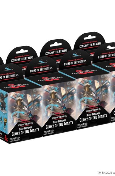 D&D Icons of the Realms: Bigby Presents Glory of the Giants (Set 27) Booster Brick (8)