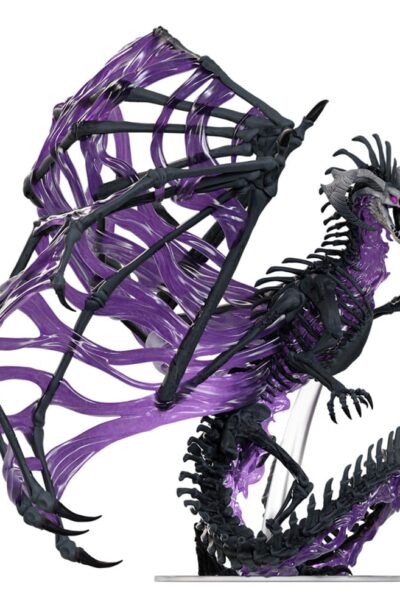 Wizkids: D&D Icons of the Realms Boxed Miniaturen vorbemalt Black Dracolich 30 cm