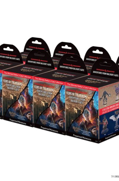 D&D Icons of the Realms: Adventures from Baldur's Gate Booster Brick (8)