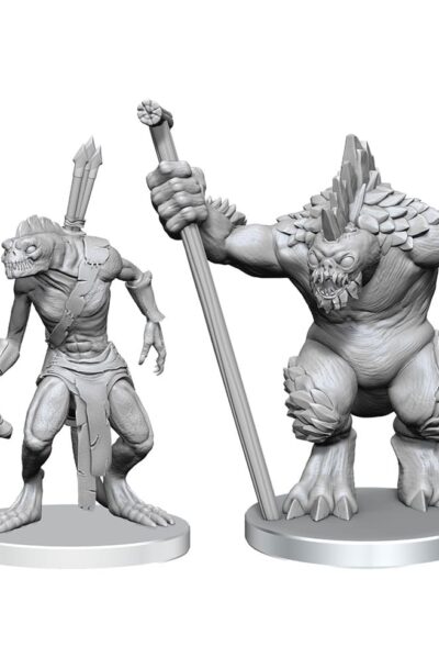 Wizkids: Pathfinder Deep Cuts Miniaturen unbemalt Xulgath Skirmisher & Stoneliege