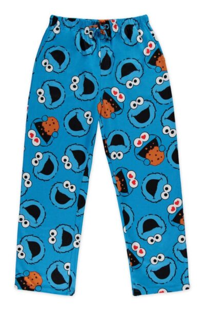Difuzed: Sesamstrasse Jerseyhose Cookie Monster Grösse L