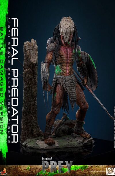 Hot Toys: Prey "Feral Predator - Battle Damaged Version" 1/6 Actionfigur (Q1/2027)