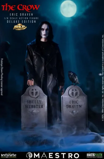 Infinite Statue: The Crow "Eric Draven - Deluxe Gold Edition" 1/6 Luxury Actionfigur (Q1/2027)