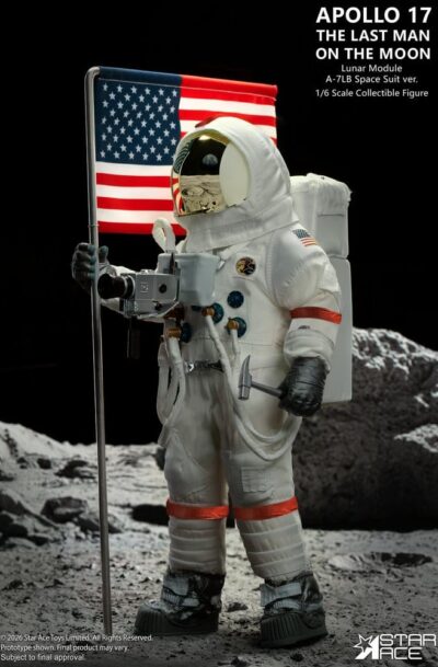 StarAce: NASA Apollo 17 "The Last Man on the Moon" 1/6  Actionfigur (Q3/2026)