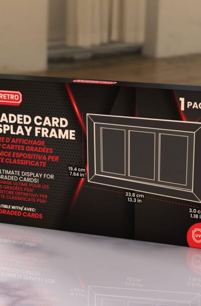 Evoretro: PSA "PSA Graded Cards" Displayrahmen für 3 Karten (auf Anfrage)