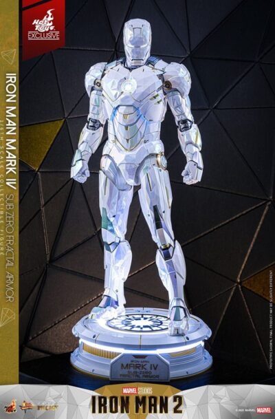 Hot Toys: Marvel - Iron Man "Iron Man Mark IV (Sub-Zero Fractal Armor)" Exclusive 1/6 Actionfigur (Q2/2026)