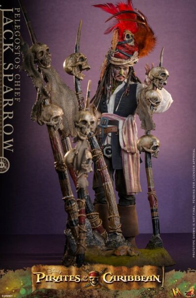 Hot Toys: Fluch der Karibik 2 "Pelegostos Chief - Jack Sparrow" 1/6 DX Actionfigur (Q4/2026)