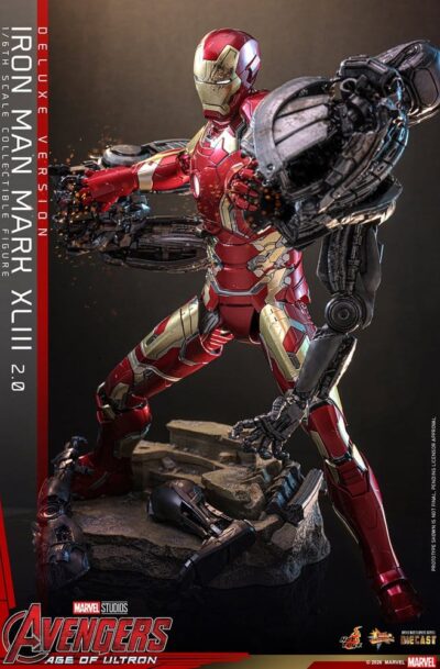 Hot Toys: Avengers - Age of Ultron "Iron Man Mark XLIII 2.0 - Deluxe Version" 1/6 Diecast Actionfigur (Q3/2027)
