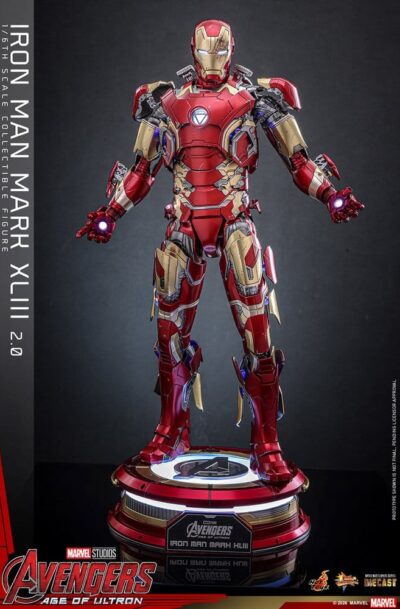 Hot Toys: Avengers - Age of Ultron "Iron Man Mark XLIII 2.0" 1/6 Diecast Actionfigur (Q3/2027)