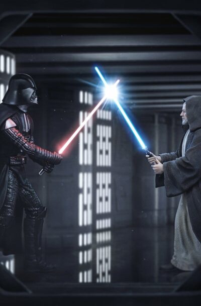 Iron Studios: Star Wars "Darth Vader Vs Obi-Wan Kenobi (CCXP Exclusive 2025)" 1/10 Art Scale Statue (Q2/2026)