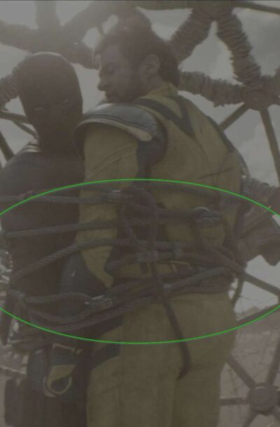 Screen Used: Deadpool & Wolverine (2024) "Stunt Rope" Screen Used Prop