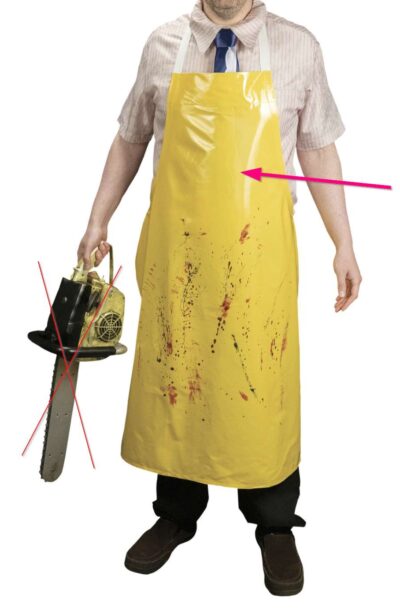 T.or.T Studios: Texas Chainsaw Massacre "Schürze - Apron" 1/1 Replik - Adult Size