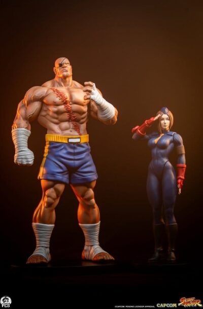 PCS: Street Fighter Street Jam "Sagat & Juli" 1/10 Statuen Set (Q1/2027)