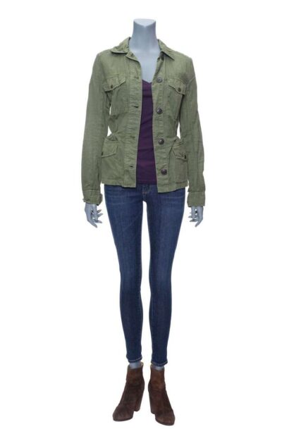 Production Used: Teenage Mutant Ninja Turtles "April O'Neil's (Megan Fox)" Production Worn Deleted Scene Ensemble Costume