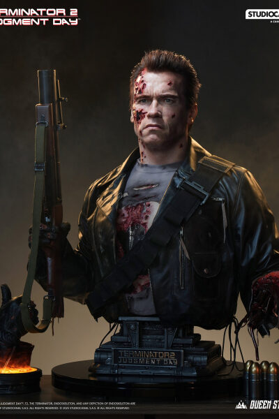 Queen Studios: Terminator 2 "T-800 Battle Damaged (Mechanical)" 1/1 Life-Size Büste (Q1/2027)