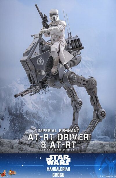 Hot Toys: Star Wars - The Mandalorian & Grogu "Imperial Remnant AT-RT Driver & AT-RT" 1/6 Actionfiguren Set (Q1/2027) (Kopie)
