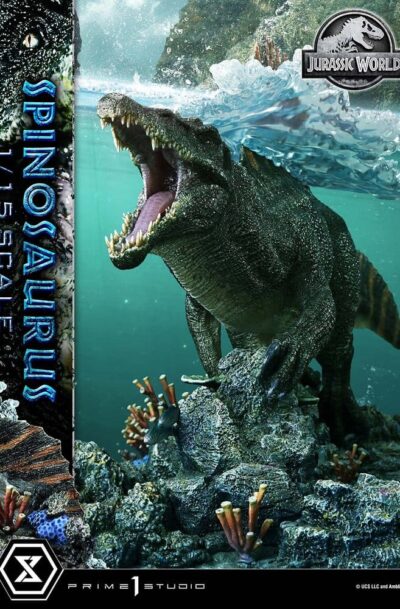 Prime 1: Jurassic World - Die Wiedergeburt (Film) "Spinosaurus 39 cm" 1/15 Legacy Museum Collection Statue (Q1/2028)