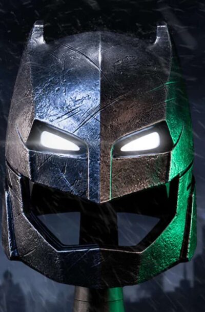 PureArts: Batman v Superman - Dawn of Justice "Armored Batman Helmet" 1/1 Replik (Q4/2026)