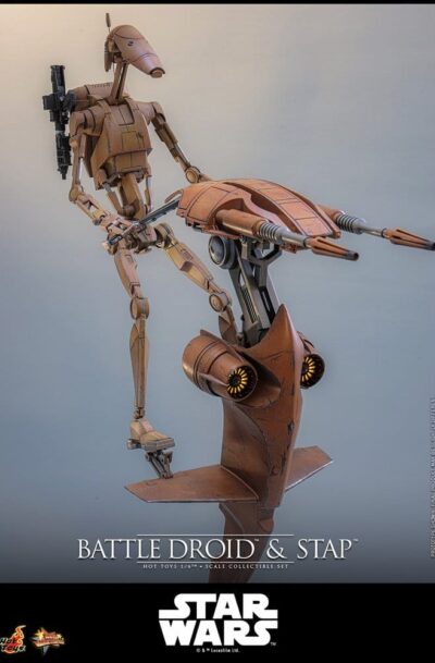 Hot Toys: Star Wars - The Phantom Menace "Battle Droid & STAP" 1/6 Actionfiguren Set (Q4/2027)