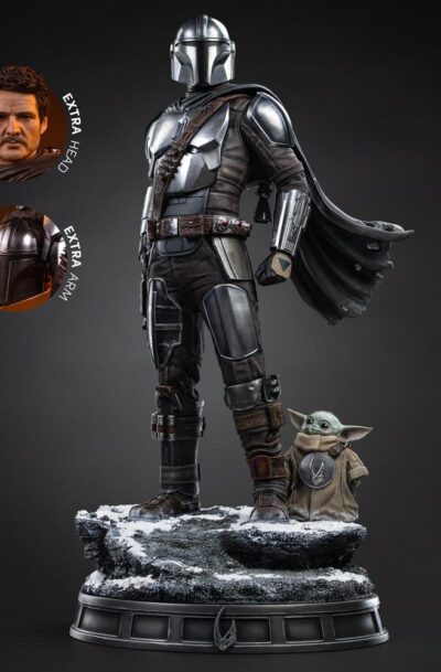 Iron Studios: Star Wars - The Mandalorian & Grogu "The Mandalorian and Grogu" 1/4 Legacy Replica Statue (Q3/2027)