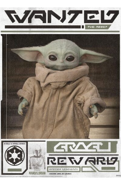 Pyramid: Star Wars - The Mandalorian "Grogu - The Child Wanted" 40 x 50cm (Q3/2026)