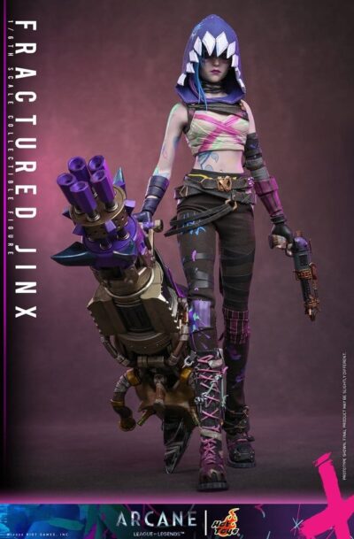 Hot Toys: Arcane "Fractured Jinx" 1/6 Actionfigur (Q1/2027)