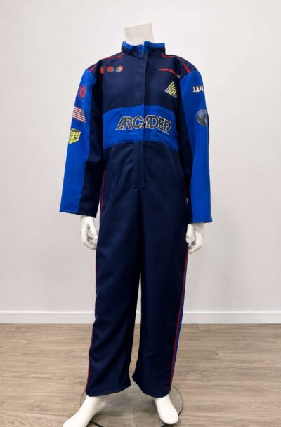 Production Used: Pixels "Arcader Uniform" Production Worn Jumpsuit Costume