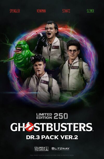 Blitzway: Ghostbusters "Venkman, Stantz, Spengler - Version 2" 1/6 Actionfiguren Set 3er-Pack