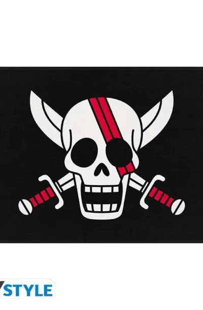 ABYstyle: One Piece "Red Hair Pirates" 70x120cm Flagge