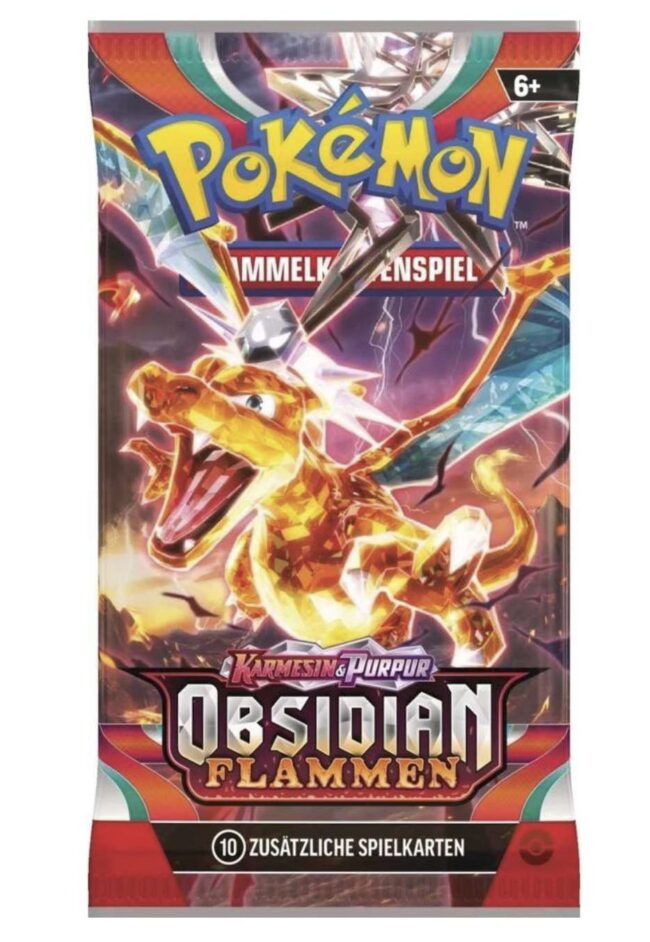 SV03 Scarlet & Violet Obsidian Flames – Display _ DE-1